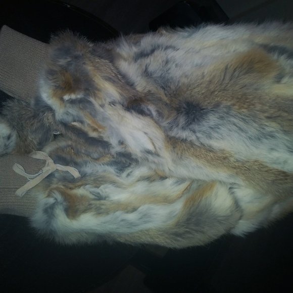 New Rabbit Fur Trapper Hat/Leg Warmers - Must Go!! - Picture 4 of 7